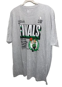 Boston Celtics NBA Basketball 2023 - 2024 NBA Eastern Champions Tshirt 3XL - Picture 1 of 5