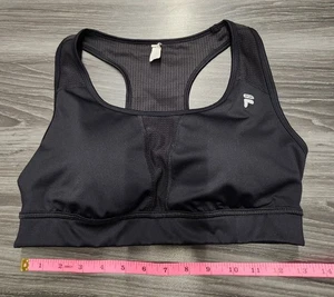 Fila Sport Performance Uplift Racerback Sport-BH Damen Gr. Large schwarz - Bild 1 von 3