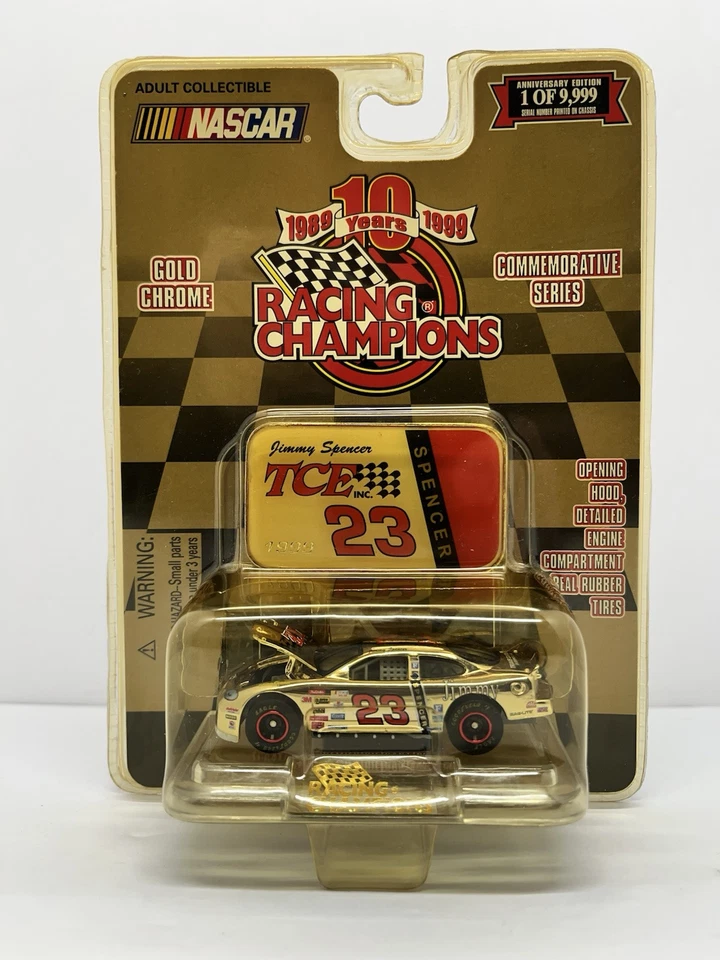 1999 Racing Champions 10th Anni. NASCAR Gold Series Die Cast 1 64