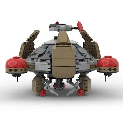 Hot Sale Terran-Science- Vessel Future Spaceship Model 872 Pieces - Image 1 of 4