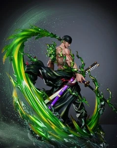 Statua Shen Yin Studio Anime Resina Zoro Statua Scala 1/6 Studio Rufy Anime - Foto 1 di 12