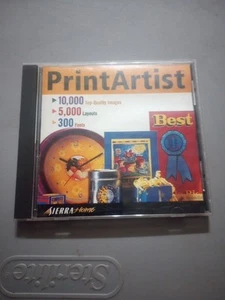 Software PC Print Artist 10000 images 5000 layouts 300 - Picture 1 of 3