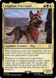 Dogmeat, Ever Loyal (2) FOIL Fallout PLD Creature Mythic Rare MTG CARD ABUGames - Bild 1 von 1
