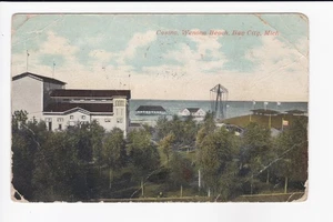 Casino Wenona Beach Bay City Michigan Divided Back Postcard - Picture 1 of 2
