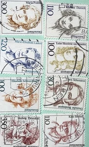 ALEMANIA, (R.F.A.) Tema: MUJERES DE LA HISTORIA DE ALEMANIA. - Imagen 1 de 1