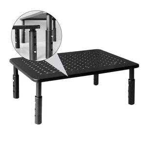  Bureau D'ordinateur Étagère Surélevée De Stockage Réglable En Hauteur - Afbeelding 1 van 12