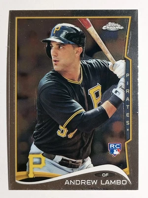 2014 Topps Chrome #209 Andrew Lambo RC - Image 1 of 2