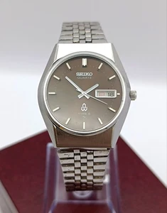 Seiko Type II Brown Dial Apr 1977 4316-8010 Kanji Vintage Watch Japan-G Quartz - Picture 1 of 11