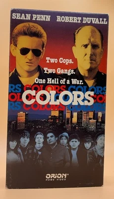 Colors VHS 1988, 1993 Robert Duvall Sean Penn **Buy 2 Get 1 Free** - Image 1 of 3