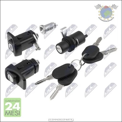 Kit cilindro serratura Ajs per FIAT PANDA - Immagine 1 di 4