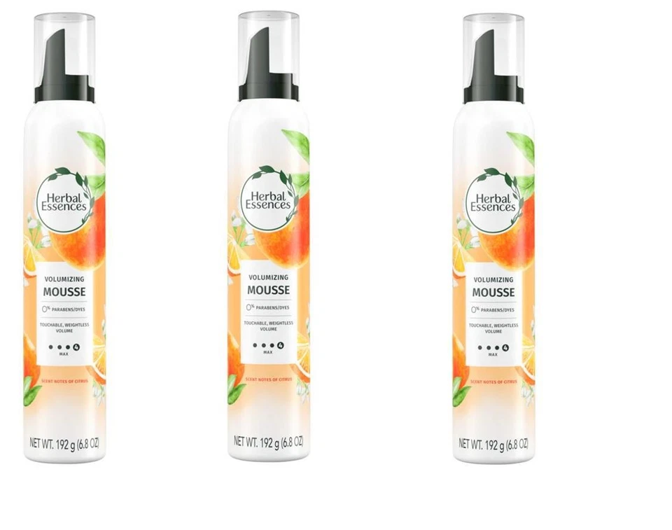 BL Herbal Essences Mousse Volumizing 6.8oz each * Three Pack* - Image 1 of 1