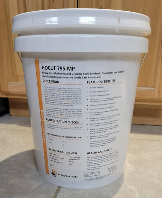 HOCUT 795-MP Heavy-Duty Machining And Grinding Semi-Synthetic Coolant (5-Gal) • 99.95$