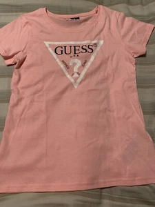 New Guess Bery nice Girl Tshirt size 12 color pink - Picture 1 of 2