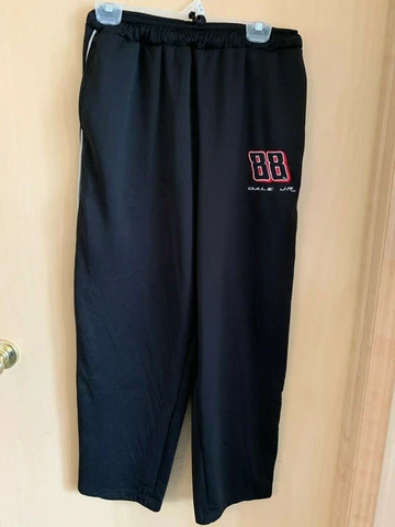 Dale Jr Black Running Pants size Medium Cover