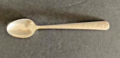 Toalla de ley ~ Rambler Rose ~ Cuchara de plata esterlina junior/niños/juventud 5 1/4" Foto 1 de 3