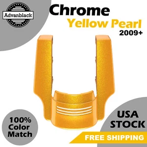 Advanblack Chrome Yellow Pearl Rear Fender Extension For 09+ Harley Street Road - Picture 1 of 7