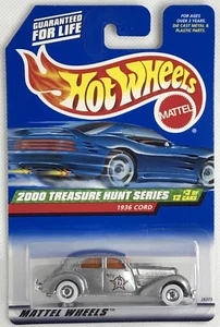 2000 Hot Wheels Treasure Hunt Series 1936 Cord WW Wheels Limited Edition #3 / 12 - Picture 1 of 2