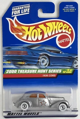 2000 Hot Wheels Treasure Hunt Series 1936 Cord WW Wheels Limited Edition #3 / 12 - Image 1 of 2