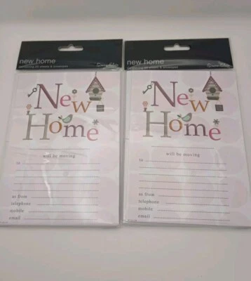 40 X New Home Announcements An Envolopes House Moving Greeting Cards Announement - Image 1 of 2