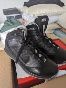 Nike Air Max 360 Hyperize 395721-006 UK 8 Black Basketball Sports Mens Shoes - Picture 1 of 7