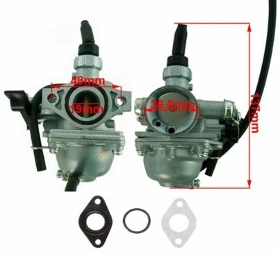MIKUNI 19MM CARBURETOR VM16 FOR PIT DIRT BIKE CA19 - Image 1 of 2