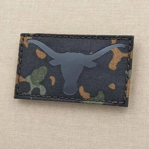 longhorn texas IR flecktarn tactical morale patch - Picture 1 of 2