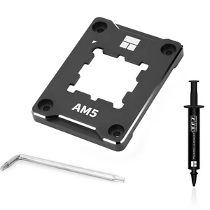 AM5 CPU Holder Corrective Anti-Bending Fixing Frame - Full-Fit Design (Black) - Picture 1 of 12