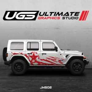 Jeep Wrangler Side Star Graphics - Picture 1 of 15