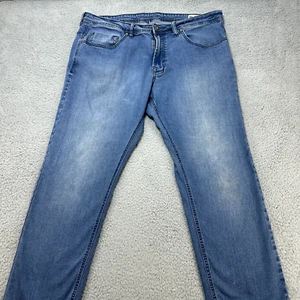 Buffalo David Bitton Jeans Men’s 38x32 Slim Fit Stretch Medium Wash Denim Prep - Picture 1 of 19