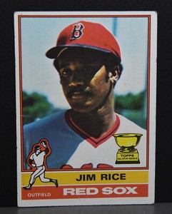 1976 Topps - #340 Jim Rice