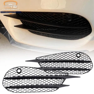 Front Fog Light Grill Air Vent for Mercedes W205 C43 AMG C200 C300 4 Matic 15-18 - Picture 1 of 11