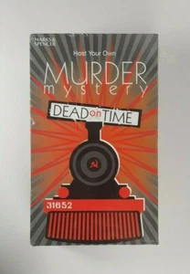 New - Host Your Own Murder Mystery Dead On Time CD Marks & Spencer Party Game - Picture 1 of 7