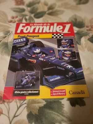 PANIS TRULLI TEAM TEAM PROST-PEUGEOT  POSTER 20 BY 15 INCHES - Image 1 of 3