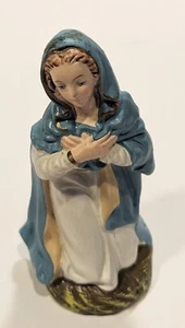 Vtg Nativity Figure Mother Mary Japan Paper Mache 4.25"  Kneeling Replacement #3 - Picture 1 of 6
