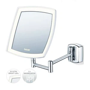 Espejo cosmético iluminado LED Beurer BS 89 5X aumento 3 años garantía - Imagen 1 de 2