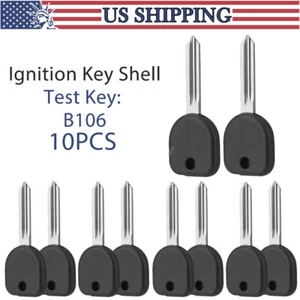 Lote de 10 transpondedores para Chevrolet Key Case carcasa sin chip B106, B107, B111 - Imagen 1 de 8