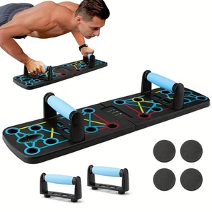 1PC Folding Push Up Board Push Up Training Board Home Exercise Equipment - Picture 1 of 2