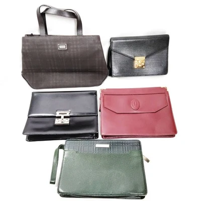 NO TARIFF Burberry Versace Cartier Tote Bag Clutch 5 set 2509349 - Image 1 of 4