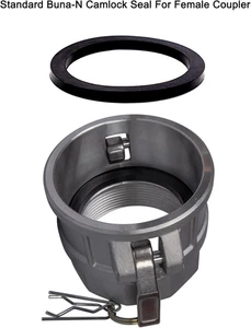 10Pk 3" Camlock Fitting Gasket Cam Lock Hose Seal for Female Coupler Cam Groove - Picture 1 of 8