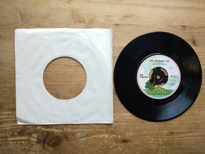 Bad Company Feel Like Making Love Very Good 7" Single Vinyl Record WIP6242 (S1) Foto 1 de 2