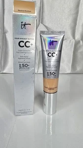IT CC+ C Correct Anti-aging Broad Spectrum SPF50+ 1.08oz(Neutral Medium)EXP10/25 - Picture 1 of 4