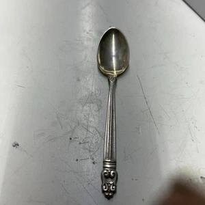 International Royal Danish Sterlingsilber Demitasse Löffel 4 1/8" - Bild 1 von 4