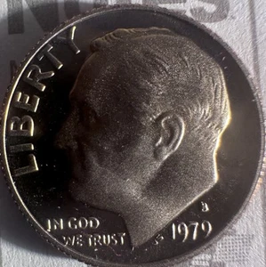 1979 S ROOSEVELT *PROOF* DIME Dcam - Picture 1 of 2