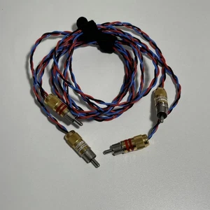 Kimber Kable PBJ Audio RCA Cables; 1m Pair Interconnects - Picture 1 of 1