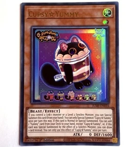 JUSH-EN016 Yu-Gi-Oh! 1st Edition CupsyYummy (V.1 - Ultra Rare) Englisch - Picture 1 of 1