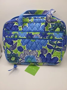 Vera Bradley Neu mit Etikett Buch/Bibeleinband Doodle Daisy Reißverschluss Doppelgriff SELTEN - Bild 1 von 5