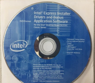 Intel Express Installer Driver and Utilities CD SW DG35EC - Image 1 of 3