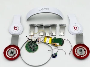Piezas de repuesto originales usadas para Beats Studio 2.0 con cable - blanco - buen estado - Imagen 1 de 24