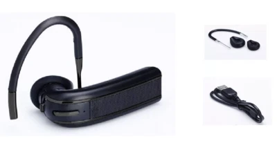 BlueAnt Q3 Voice-Command A2Dp black music headset phone book caller ID Bluetooth - Image 1 of 4