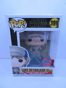 Star Wars - Luke Skywalker Jedi Training no. 399 Funko Pop Vinyl Fall 2020 + PP - Picture 1 of 6